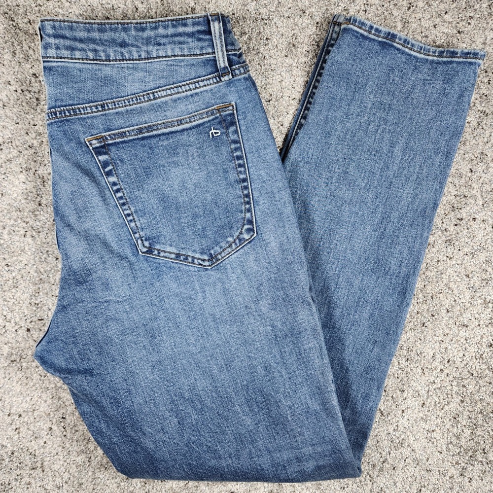 Rag & Bone Fit 3 Athletic Jeans Mens 32x32 Gordon Blue Stretch NWOT MSRP $228